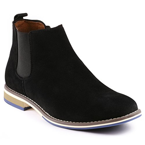 Image of Metrocharm MC130 Men's Formal Dress Casual Ankle Chelsea Boot