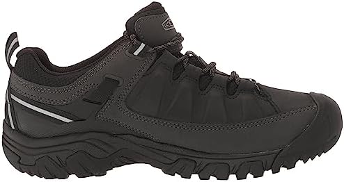 KEEN Men's Targhee 3 Low Height Waterproof Hiking Shoes, Triple Black, 10.5 | Image 5