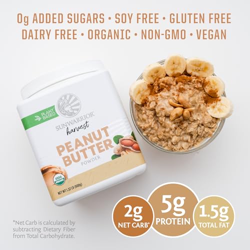 Sunwarrior Peanut Butter Powder 600g