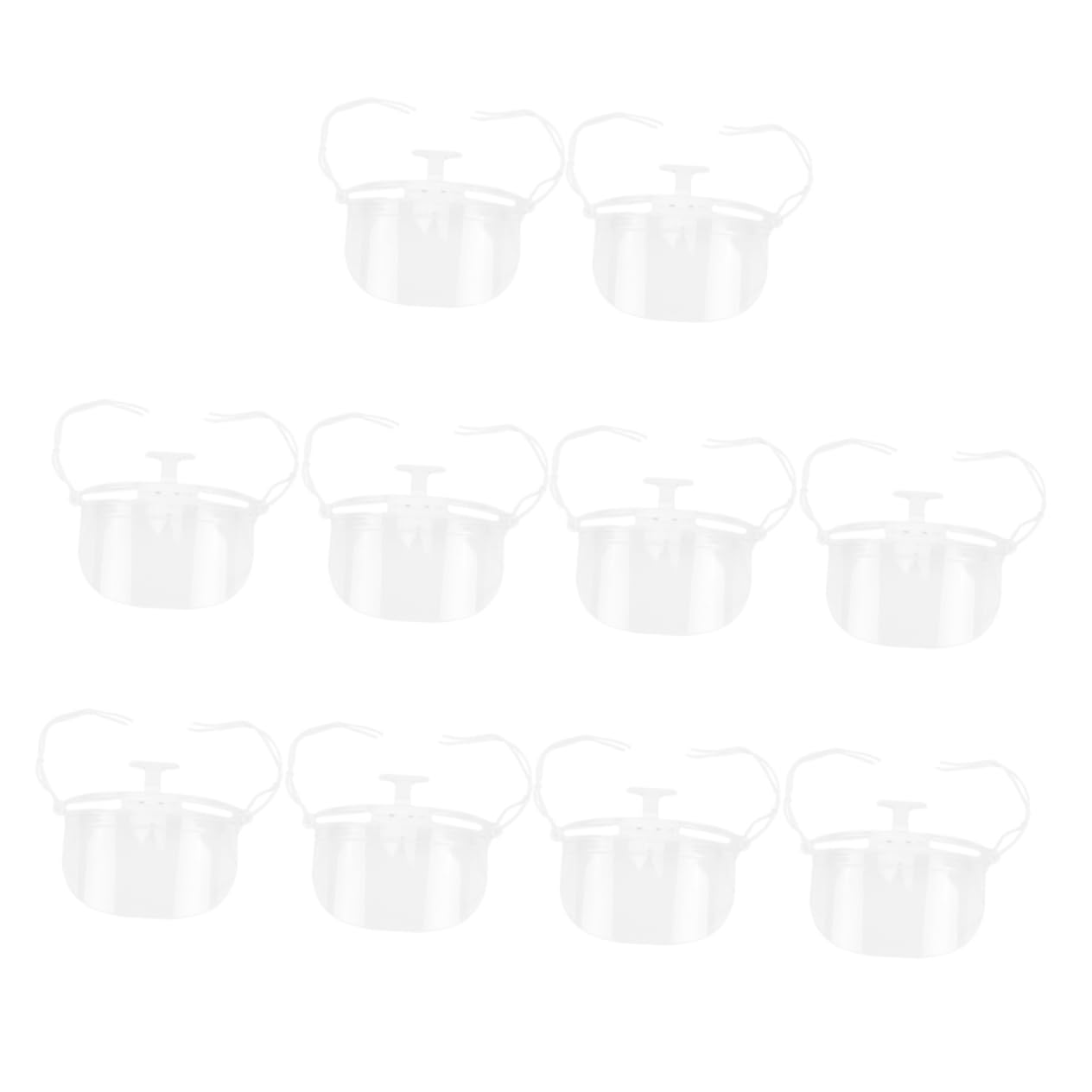 LIFKICH Long-lasting Anti-fog Catering Mask 10pcs Masks for Restaurant Hotel Kitchen