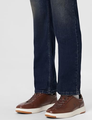Image of Pepe Jeans Men's Straight Fit Jeans|Mid Rise |Stretchable Fabric| Jeans for Men | Available in Plus Size