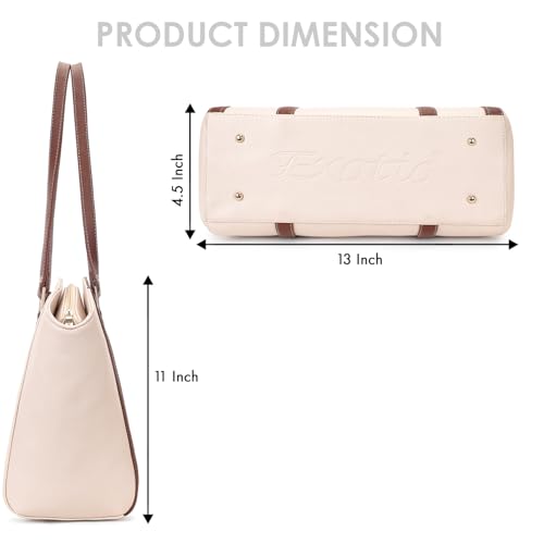 Image of EXOTIC Shoulder Handbag for Women, Classic Fashion Design with Contrast Stitching