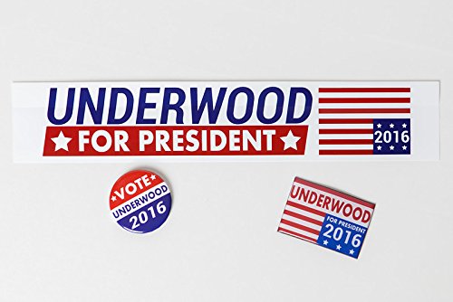 Frank Underwood 2016 Presidential Campaign Bundle