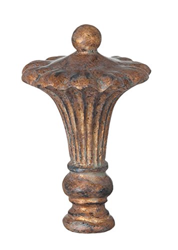 Image of B&P Lamp Royal Style, Antique Brass Finish, 3-5 /8 Inch Height, 1 /4-27 Tap