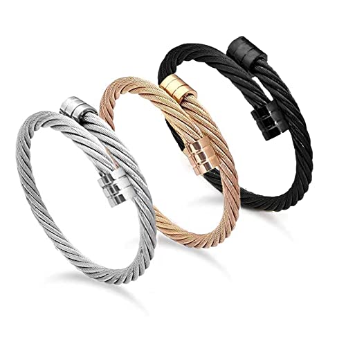 hanaiette Crainoc Titaniumion Osimium Armreif, Lymphentgiftung Magnetarmband, Crainoc Titaniumion Osimium Bangle, Titaniumion Osimium Armreif(3 Stück) Cover