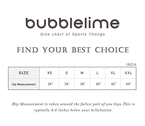 Bubblelime BWAU001-SET11-XS Xs-Xl Sport Thongs Panties_Set11 Xs_3 Pack Skin_Bonded thumb #4