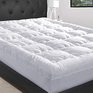 MEWAY Hypoallergenic 1000g Filling Microfiber 5cm thick Mattress topper 150 * 200cm (King)