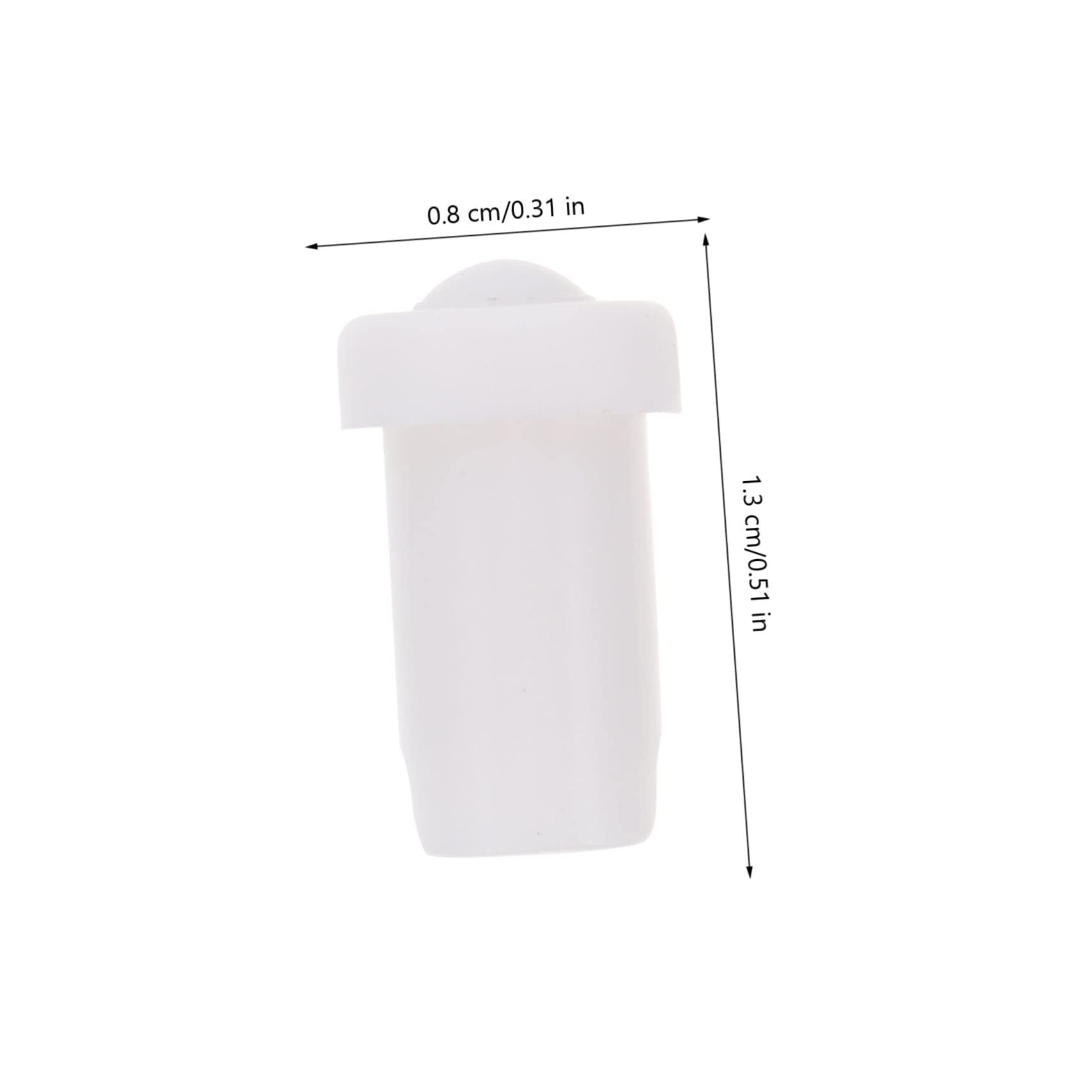 FOMIYES 100pcs Lash Bottle Pin Eyelash Extension Supplies Blocking Needle for Lash Bottle Replacement Tips Nozzle Noodles