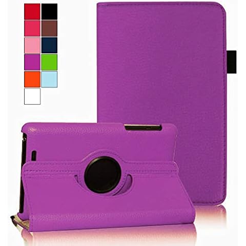 COOVY® Funda para Google ASUS Nexus 7 2012 Morado Cover