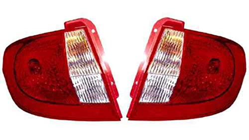 Izquierdo-PILOTO TRASERO-sin portalámparas-Blanco-Rojo IPARLUX compatible con HYUNDAI GETZ (05->)