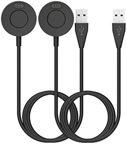 2-Pack Charger Compatible with Garmin Epix Gen 2 Charger, Replacement USB Charging Cable Stand Station for Garmin Epix Gen 2 Smart Watch