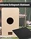 Schlagwerk CP585 Cajon Super Agile Cappuccino - individuell und stufenlos einstellbare Snare Technologie - fetter Bass, brilliante Snare, kraftvolle Slaps - inklusive Sitzkissen - Made in Germany