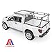 AA-Racks Model X39 Truck Bed Ladder Rack Side Bar with Long Cab Ext (X39-LC-Black)
