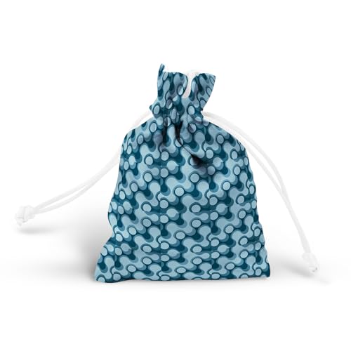 Image of ArtzFolio Abstract Retro D3 | Pouch Wrist Potli Bag | Bag for Weddings & Casual Parties