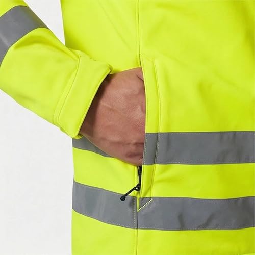 Image of Men's Work Suit Insulated Softshell Jacket & Bib Pants Set - Breathable Water-Resistant Coat with 4-Way Stretch