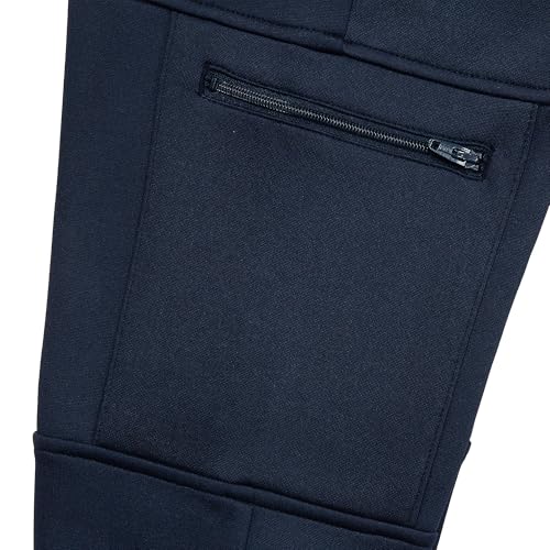 Lands' End Boys Basic Iron Knee Fleece Jogger3