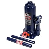 メルテック(meltec) 車用 油圧ボトルジャッキ 6t スーパーヘビー 最高値/最低値 445/218mm ブローケース付 Meltec FA-72