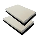 CA7440 Replacement 2 Pack Engine Air Filter for INFINITI QX56 Jeep Grand Cherokee Nissan Armada