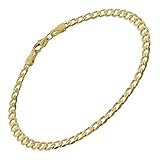 Das Damen Armband aus Echt-Gold ist ein charmantes Zeichen der Liebe. Die Gold-Armkette wird Frau oder Freundin ebenso sehr begeistern wie Mutter, Schwester, Tochter oder Enkelin