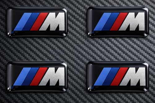 BMW 4X Emblem Plakette Aufkleber M-Zeichen Alufelgen Sticker Aufkleber M Perfomance