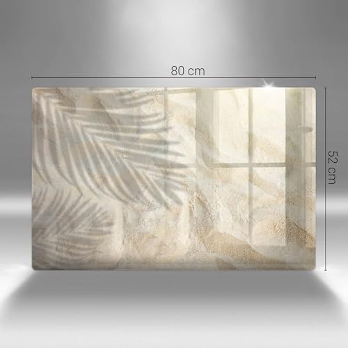 Planche à découper 80x52cm protection plaque induction Wallfluent cuisine
