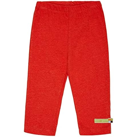 loud + proud Pantalón Liso con Lino, Certificado Gots Vestir, Cobre, 86 cm-92 cm Unisex niños Cover