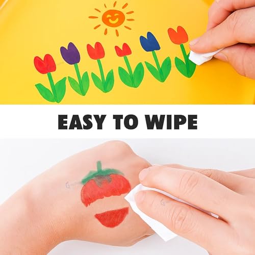Image of GRAPHENE Magic Doodle Making Water Erasable Markers Floating Ink Pen Set, Magical Water Painting Sketch Pens Whiteboard Marker for Kids, Children Art (Multicolor, 8 Count (Pack of 1))