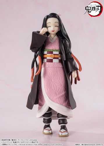 Image of TAMASHII NATIONS - Demon Slayer: Kimetsu no Yaiba - Nezuko Kamado, Bandai Spirits S.H.Figuarts Action Figure