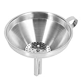 Perfecto para colocar botellas y contenedores pequenos, sacar el maximo provecho de cada botella y derramar menos. Y el resistente conjunto de acero inoxidable se almacena facilmente y resiste el desgaste.