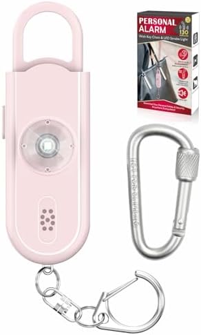 Zabree Personal Safety Alarm Strobe Light, Keychain Siren - View #10