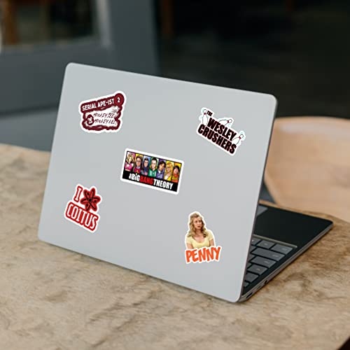 CodersParadise 50 Big Bang Aesthetic Stickers | Waterproof Vinyl Self-Adhesive Sticker Pack for Laptop, Journal, Diary, Bike Helmet, Guitar, Mobile Case – 5.1 x 7.6 cm