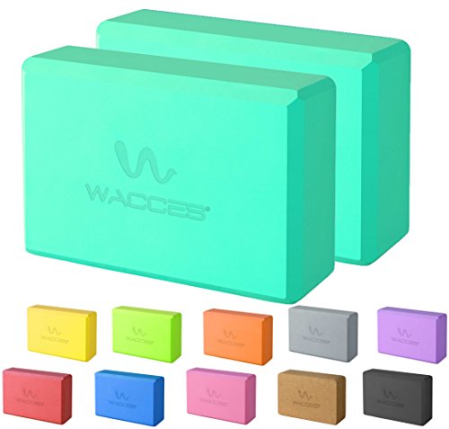 Wacces Foam Exercise, Fitness & Yoga Blocks - Set of 2 (9