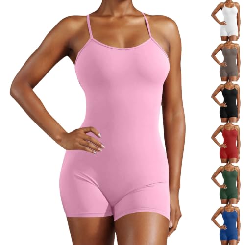 Mono deportivo de una pieza para yoga y gimnasio con tirantes sexy