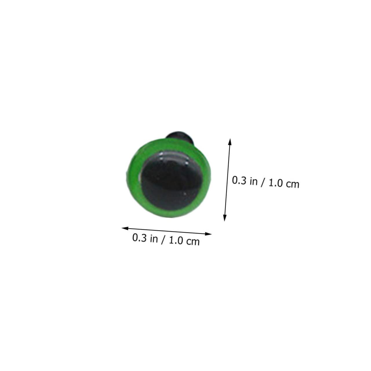 NUOBESTY 5 Sets Plüschpuppenbrille Augapfel Wackelauge Handgenähte Bewegliche Augen Puppenaugen Wackelaugen Farbe Für Augen Bastelaugen Engelsaugen Webstuhlaugenaufkleber Farbig Für Augen