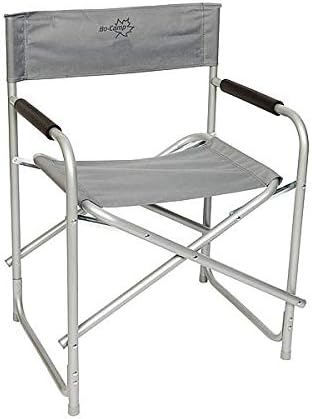 Bo-Campo Directors' chair 600D steel grey