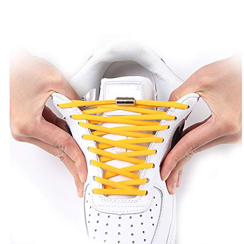Anan520 1FYT3DJL52201203 Elastic Shoe Laces For Kids And Adults Sneakers,Elastic No Tie Shoelaces Black thumb #2