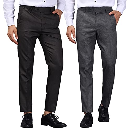 vandnam fabrics Formal Trousers for Men, Formal Pant for Men, Slim Fit Trousers