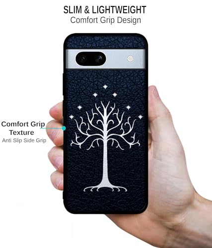 Image of Magic Tree Pattern Design Premium 2D Printed Metal Back Case Cover for Google Pixel 7A 5G