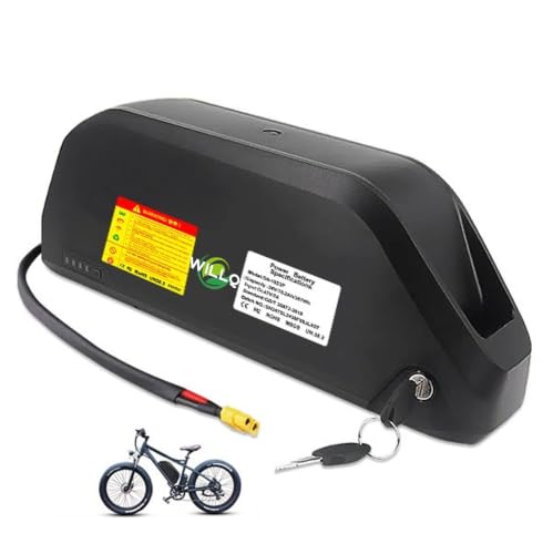 WILLQ Batería Litio Bicicleta eléctrica e-Bike montaña con neumáticos Anchos Fat Tire Disponible en 36V 10,4Ah 15,6Ah 20,8Ah 48V 10,4Ah 13Ah 15,6Ah Incluye Base de 5 Pines y Cargador,48v15.6ah