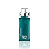 ICEBERG Twice Cyan – Eau de Toilette 125 ml, Profumo da Uomo dalle Note Legnose Aromatiche