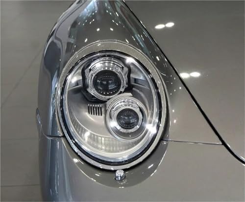 Coque en verre pour abat-jour de phare droit haute résistance pour Porsche 911 997