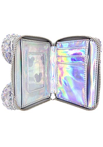Loungefly X LASR Exclusive Disney Holographic Sequin Minnie Wallet4