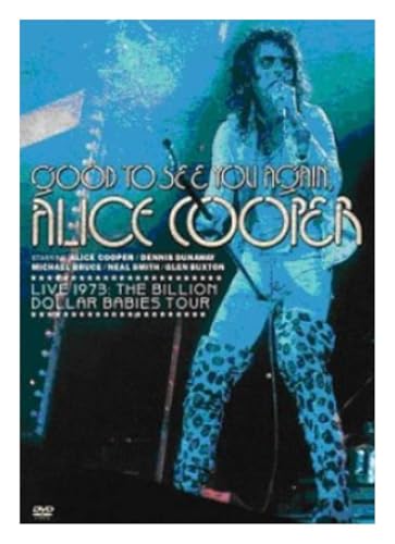 Alice Cooper: Good to see you DVD con la mítica puesta en escena teatral y musical del rock de 1973 2