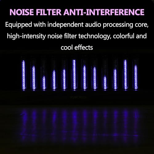 Lámpara de espectro de captación de sonido con luces LED y 7 modos 3