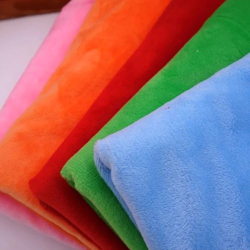 Tissu minky hypoallergénique en polyester pour patchwork