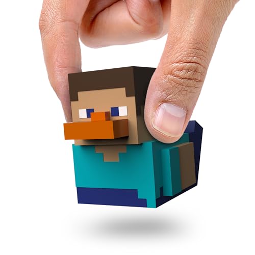 TUBBZ Mini: Minecraft – Steve Figurine en Vinyle De Mini Canard en Cosplay