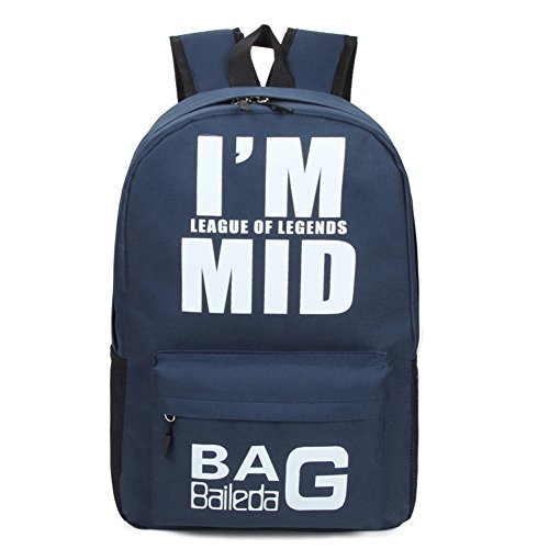 Sac à dos étudiant avec motif caricature mignon pour les cours et les loisirs quotidiens