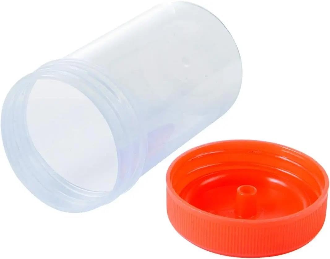 Gobelets à échantillons avec couvercles, récipients de mesure, gobelet d'échantillonnage scellé