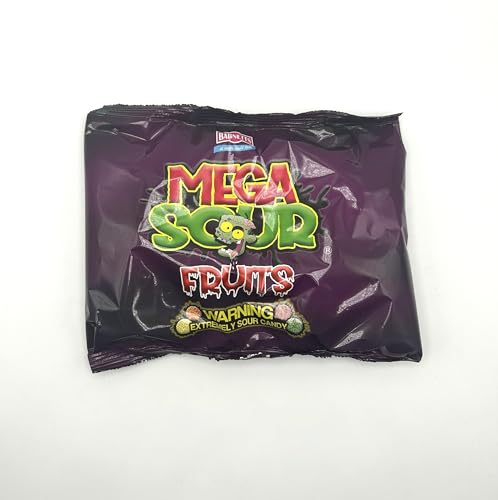 Barnetts - Mega Sour Candy Fruits 227g (1/2lb) - Trendy Sweet Bags - Traditionally Handmade Sweets - Sour Coating Lasts 20 Seconds - Candies for Party Bag, Gift Hamper, or Hamper Box - image 4