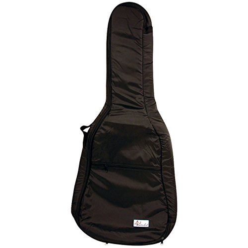 Golden Gate CG-160 Housse standard pour guitare dreadnaught Noir - Les Beatles, Paul McCartney, John Lennon, RIngo Starr, George Harrison Golden Gate CG-160 Housse standard pour guitare dreadnaught Noir